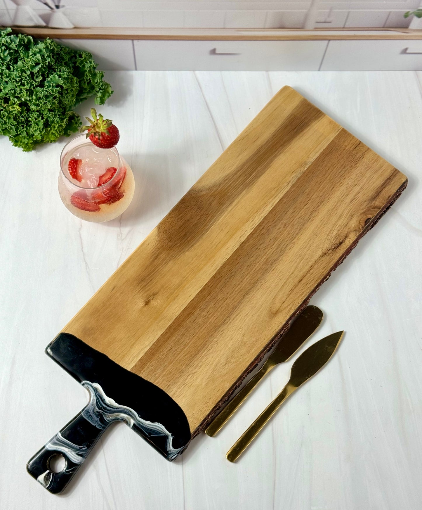 Noir Collection Large Live Edge Acacia