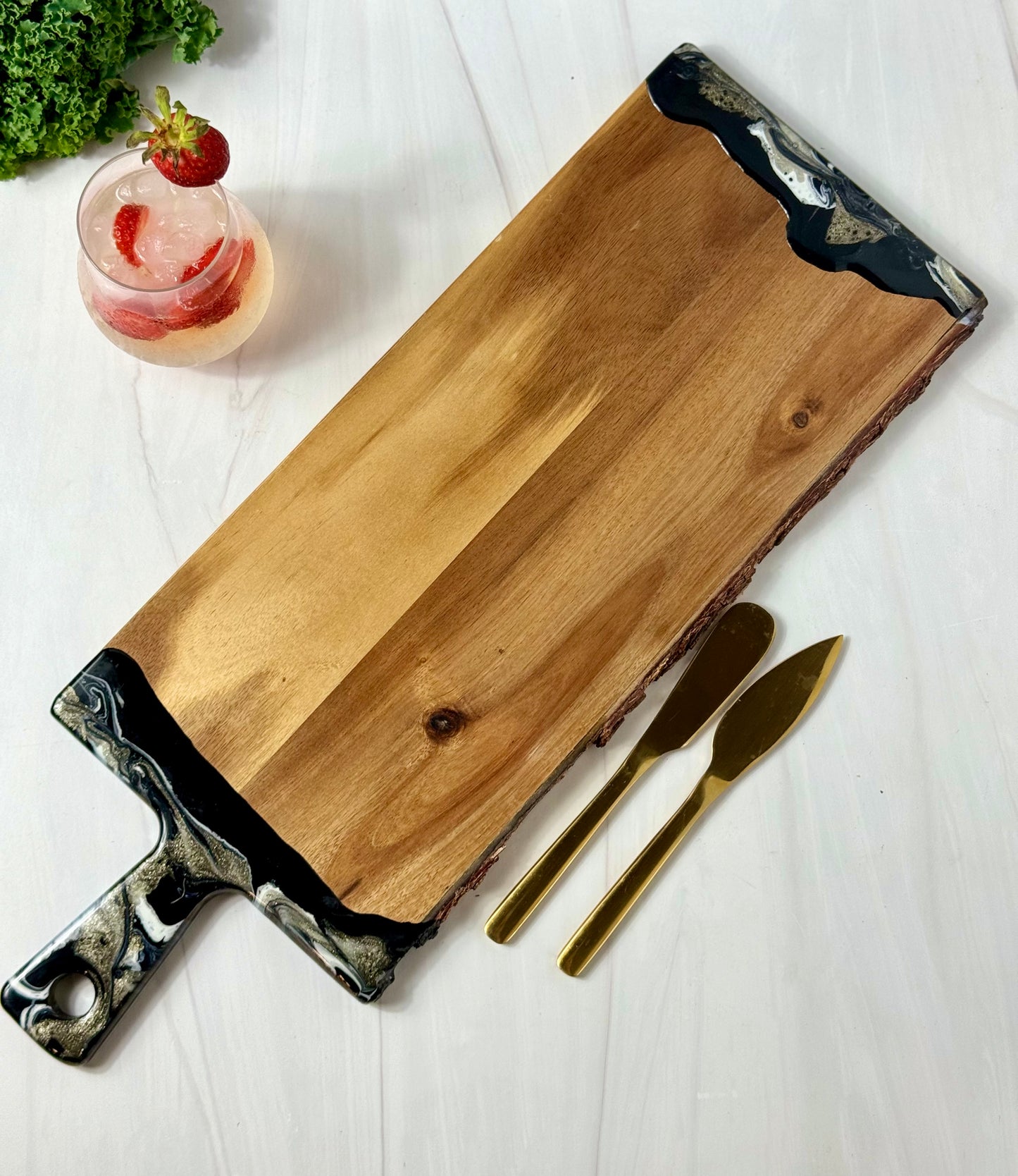 Noir Collection Large Live Edge Acacia
