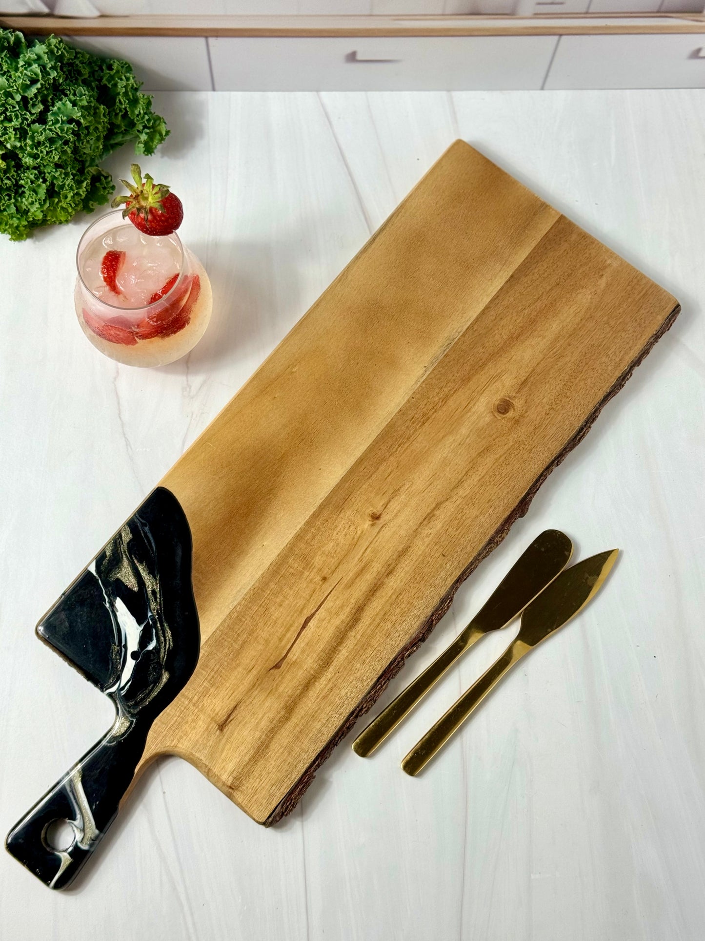 Noir Collection Large Live Edge Acacia