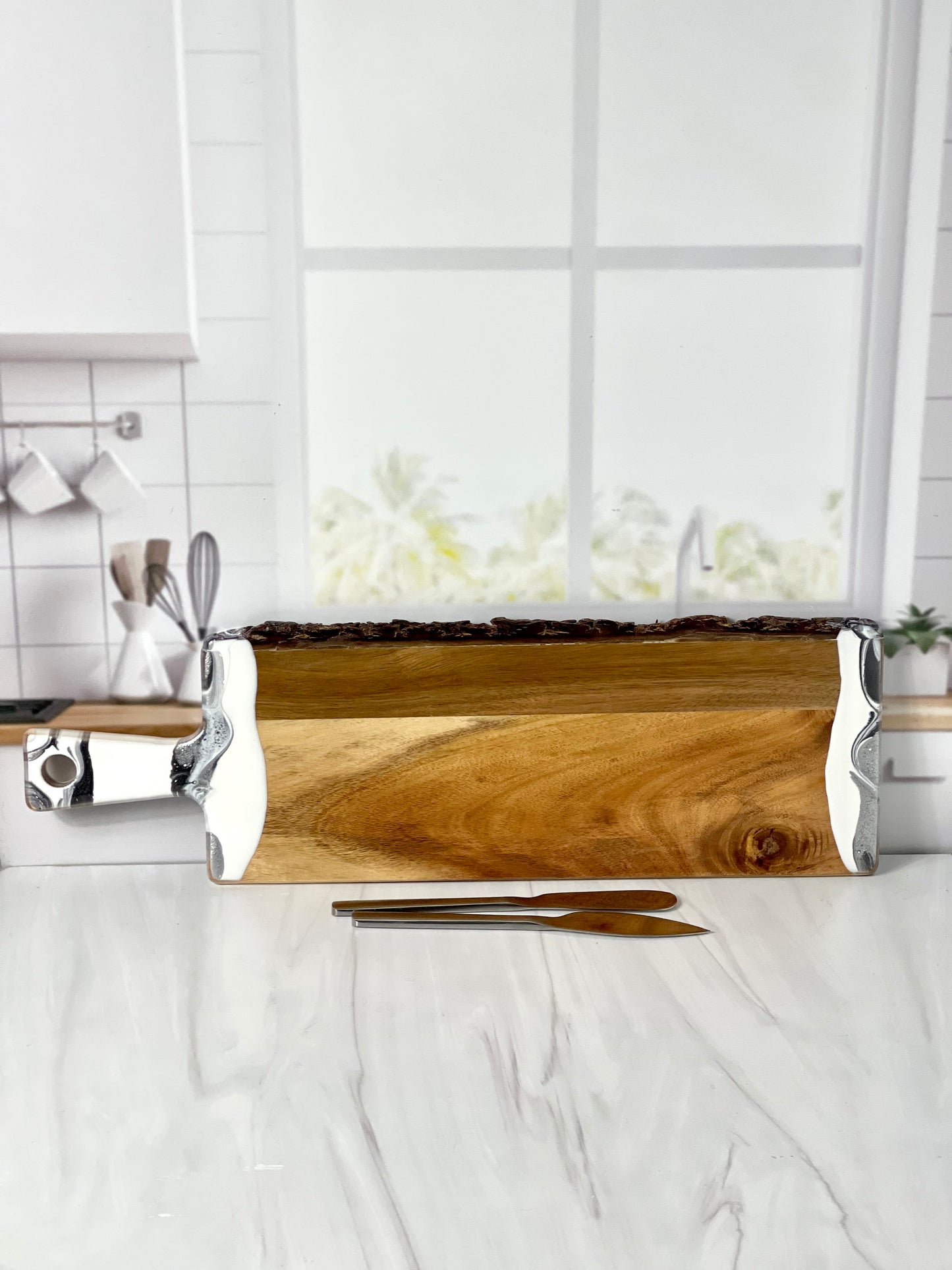 Opalescent Collection Small Live Edge Acacia