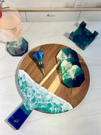 Round Acacia Board