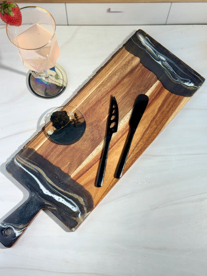 Steel Collection Large Live Edge Acacia