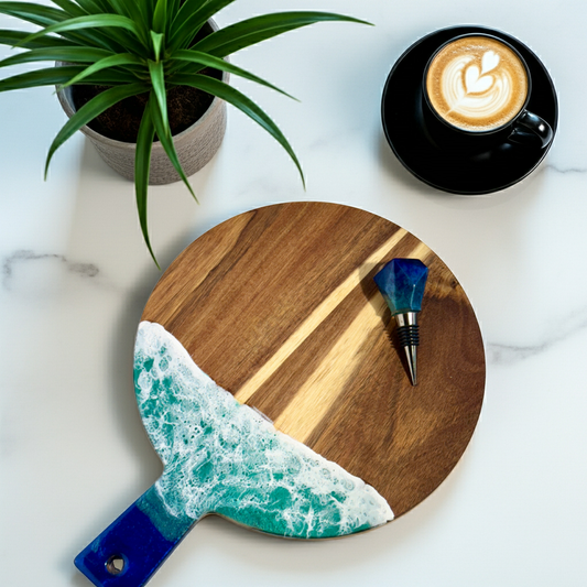 Round Acacia Board